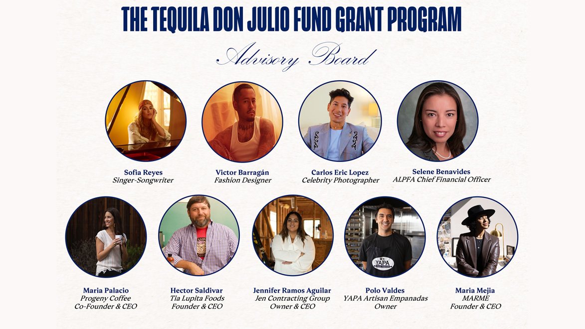 Tequila Don Julio Fund Grant Program Advisory Board