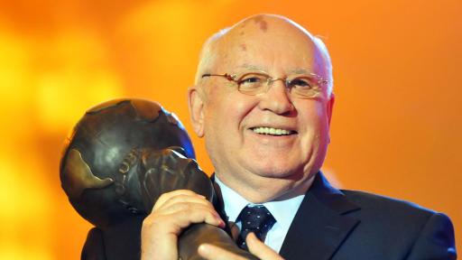 Image of Nobel Laureate Mikhail Gorbachev is one of many famous supporters of the Energy Globe