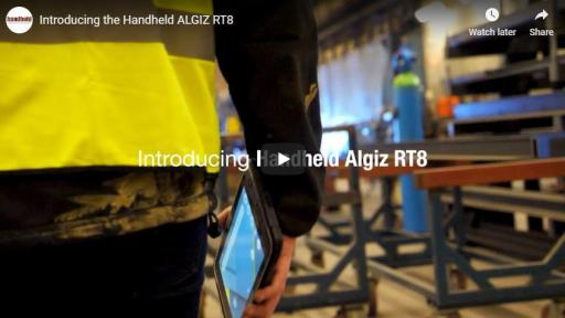 Watch the Algiz RT8 ultra-rugged tablet at work