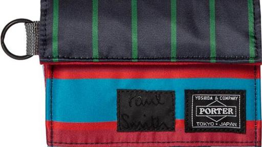 Paul Smith + Porter wallet trifold red