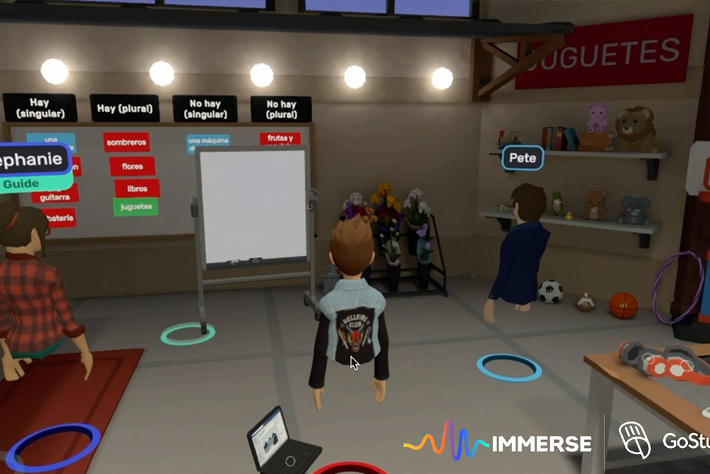 GoStudent VR - visualisation plateforme