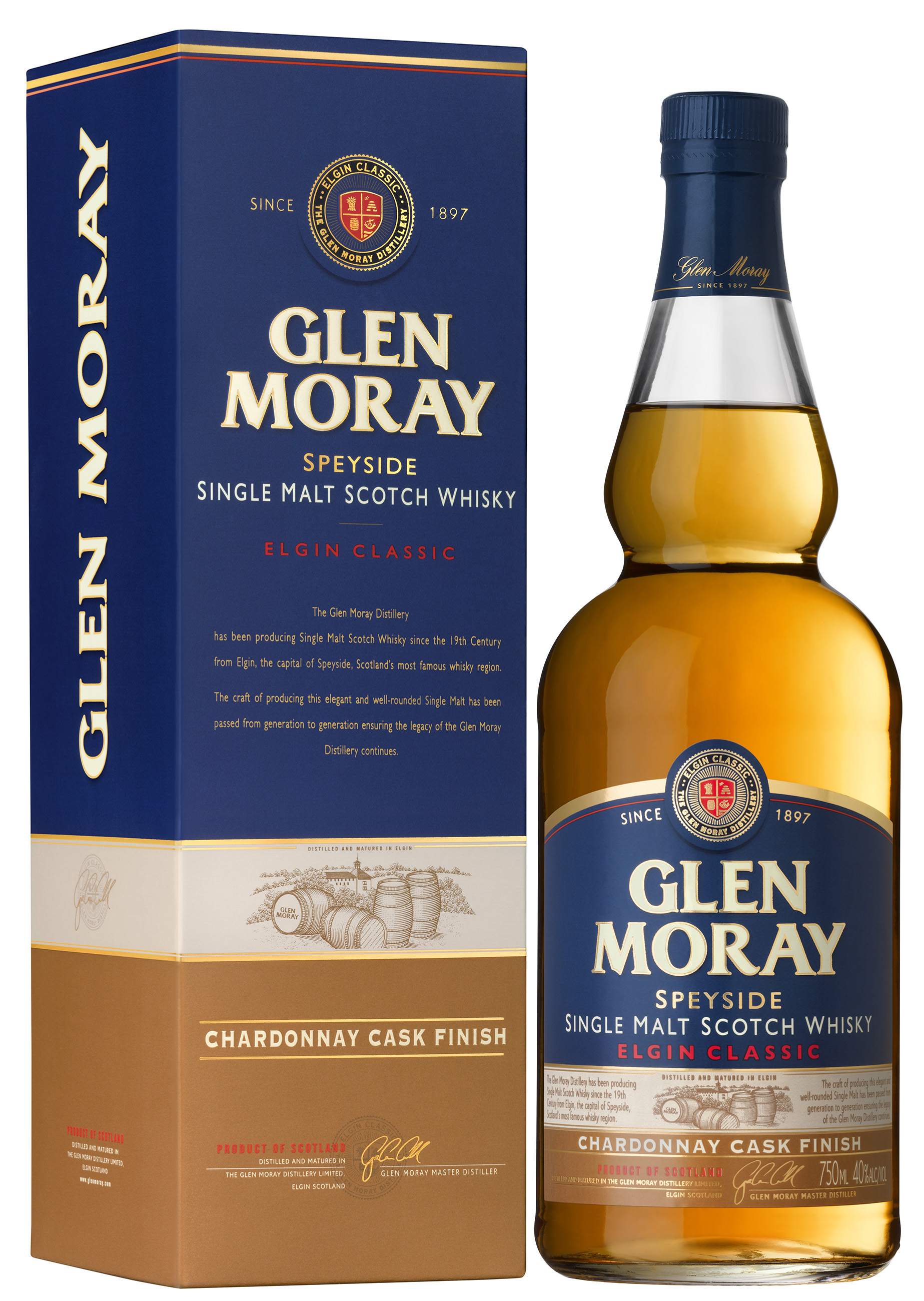 Glen Moray Does a Twist on Chardonnay with its New Single Malt Scotch