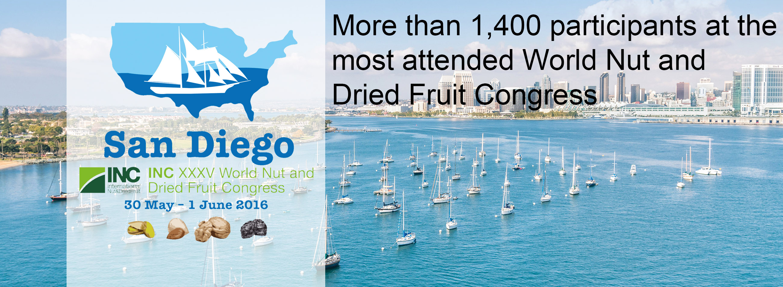 More than 1300 attendees at the XXXV World Nut and Dried Fruit Congress