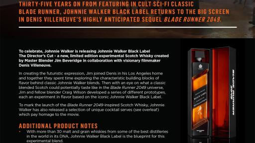 Johnnie Walker Releases Whisky Of The Future, Inspired By