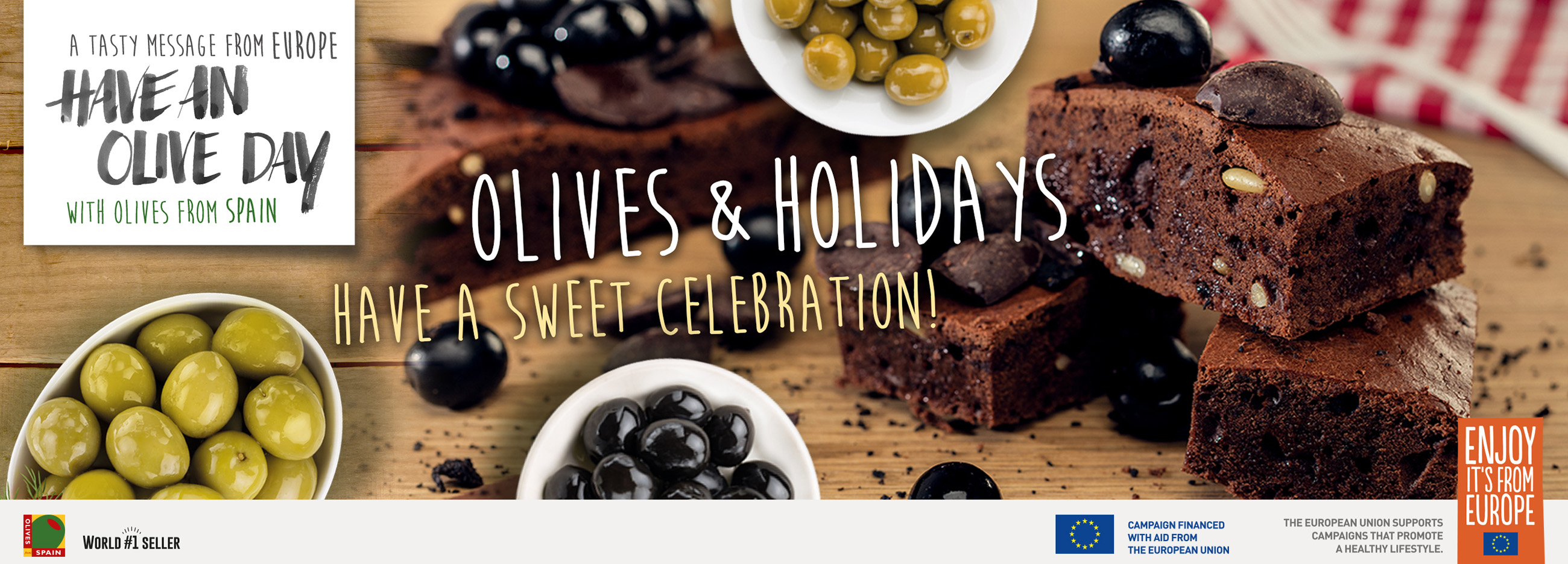 Olives from Spain introduce recipes to satisfy the sweet tooth