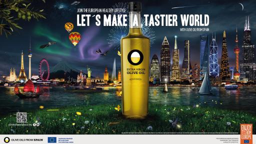 Olive oil Europe night campaign