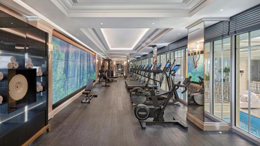 It’s fitness time at Le Spa !
