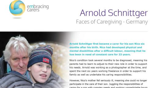 Carer Case Study Arnold Schnittger