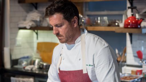 Image of Chef Seamus cooking