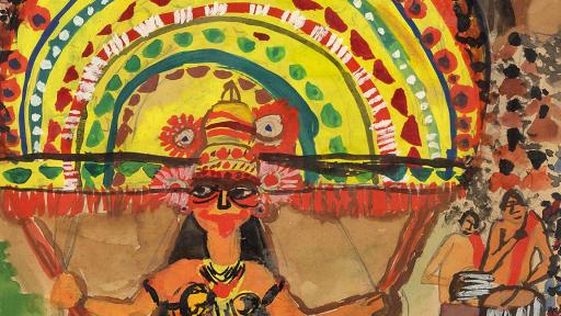Theyyam – beautifully depicted by Clint