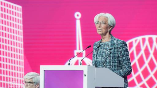 Image of Christine Lagarde at the Astana Economic Forum
