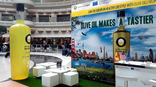 Image of Olive Oil Lounge at the atrium