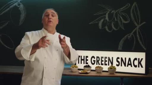 Video for Olives From Spain.Tasty message: The Green Snack