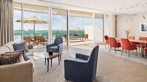 Image of Spectacular golf course views from the One Bedroom Terrace Suite
