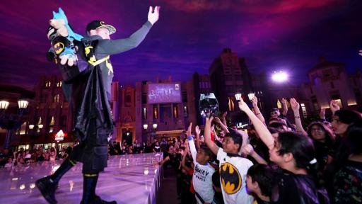 Incredible entertainment during Batman's 80th anniversary at Warner Bros. World Abu Dhabi