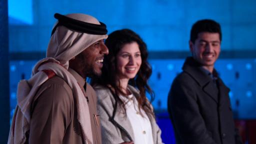 Abdulrahman Saleh Khamis, Qatari innovator, shortlisted to enter Stars of Science workshops in Doha
<br>
المبتكر القطري عبدالرحمن صالح خميس يتأهل ضمن الثمانية مشتركين لدخول ورشة عمل نجوم العلوم
