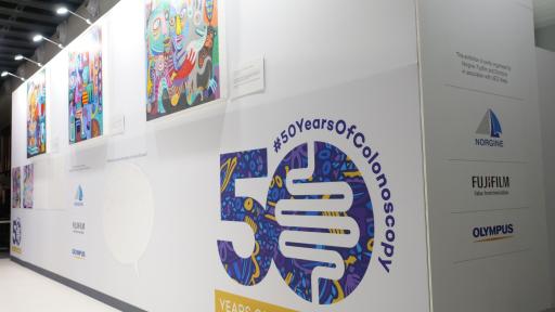 50 Years of Colonoscopy Exhibition