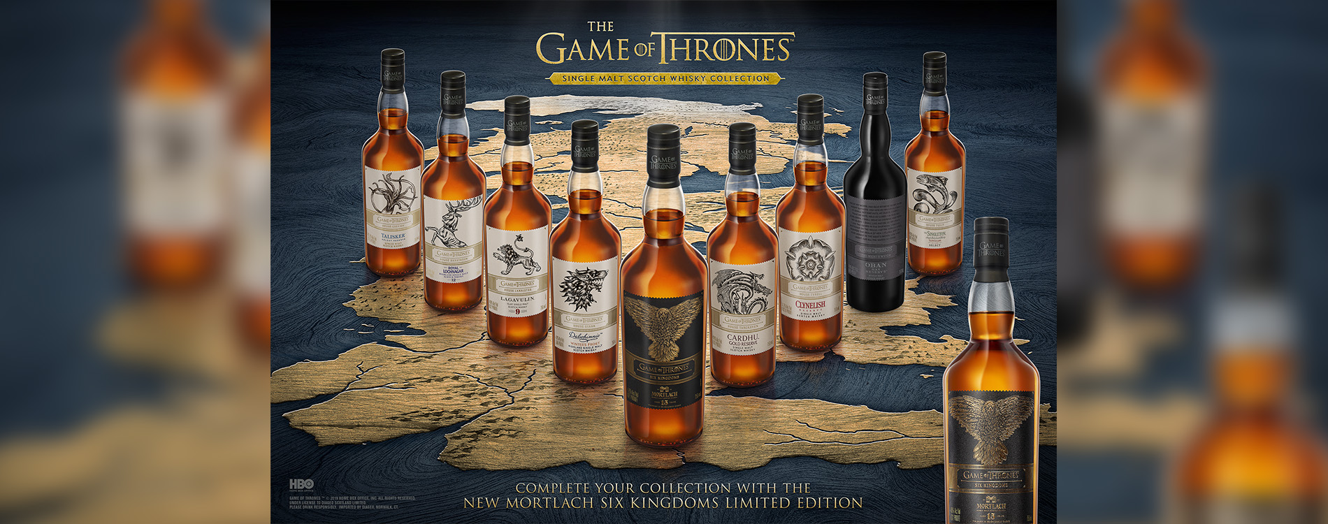 Game of Thrones Whiskey Bottles