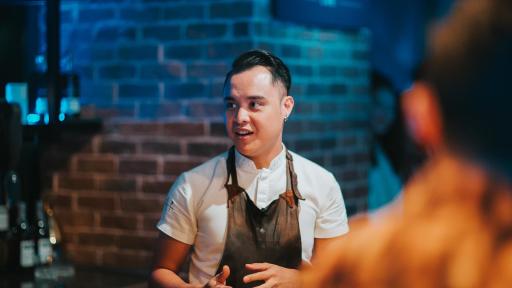 Image of Mel John Chavez (Mixologist at Singapore award winning cocktail bar Tippling Club)