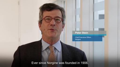 Video of Peter Stein, CEO of Norgine announces acquisition of Azanta A/S