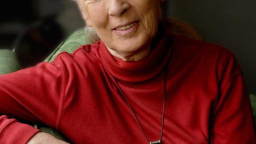 Image of Jane Goodall Portrait - Credit Stuart Clarke