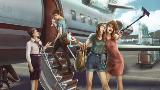 Image of VR Game SURVIVAL: Get On A Plane To Start Adventures"