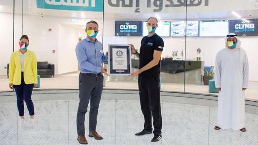 CLYMB™ Abu Dhabi Awarded “World’s Largest Indoor Skydiving Wind Tunnel” GUINNESS WORLD RECORDS™ title
