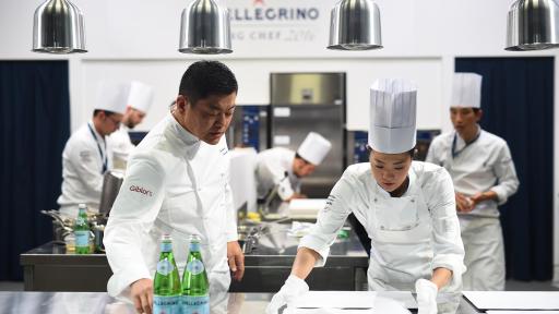 Image of S.Pellegrino Young Chef Academy student and mentor