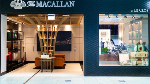 Image of The Macallan Boutique by Le Clos, located at Terminal 3, DXB