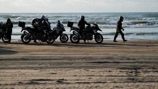 Image of An off-road motorbike ride along the water’s edge at Chirihama Beach stretching 8 km along the Sea of Japan.