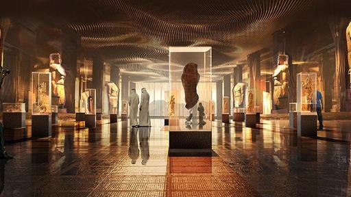 Image of Kingdoms Institute conceptual design of the gallery