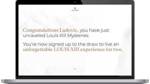 Image of The LOUIS XIII Mysteries, join the prize draw