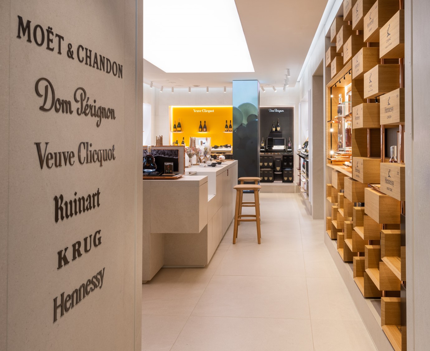 Moët Hennessy inaugurates new contemporary concept for “Les Caves