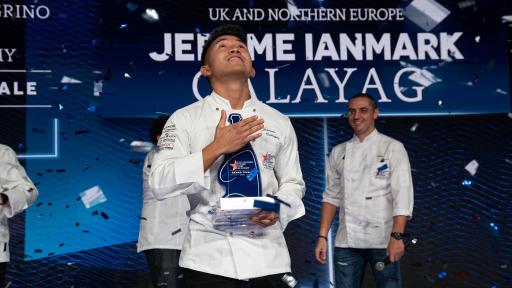 S.Pellegrino Young Chef Academy 2019-21 winner Jerome Ianmark Calayag.