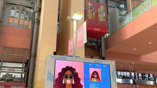 VINCI Airports, World of Women, and Code Green bring digital artworks to airports across the globe on international women’s day