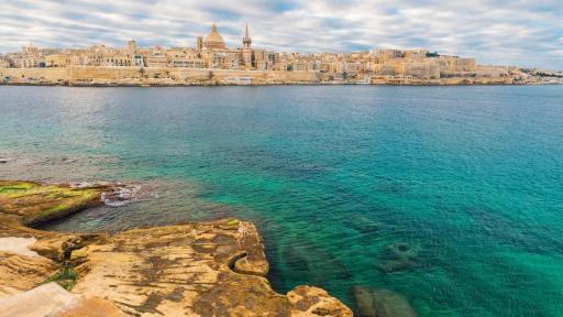 Valletta, the capital city of Malta.