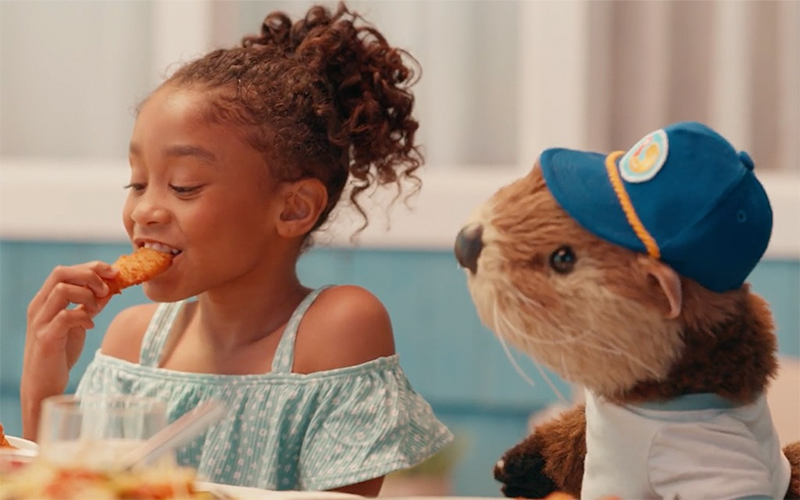 Otto the Otterford shows kids why even the pickiest pick SeaPak... one fried shrimp at a time!