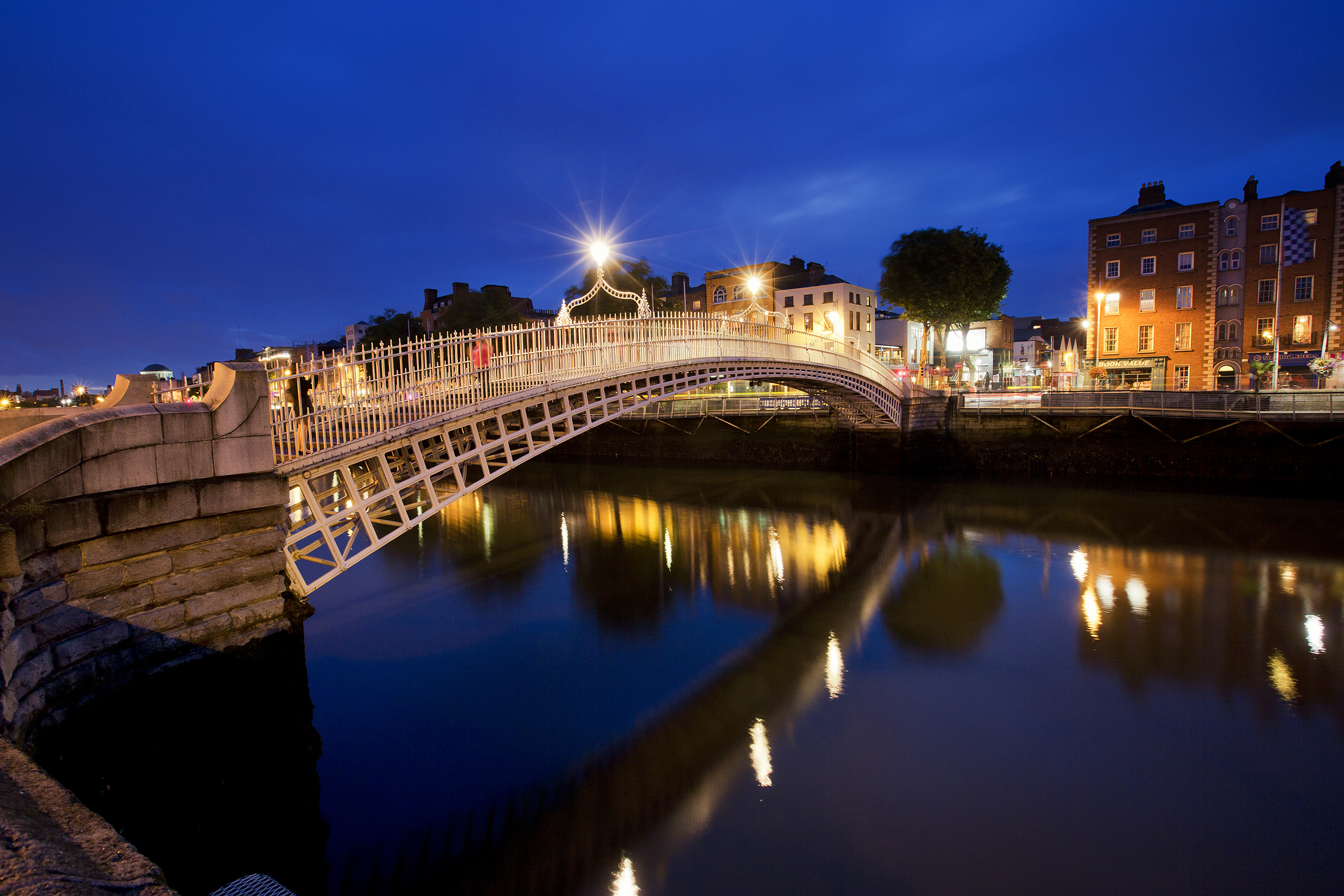 Every step tells a story on the Ha'penny Bridge, Dublin
